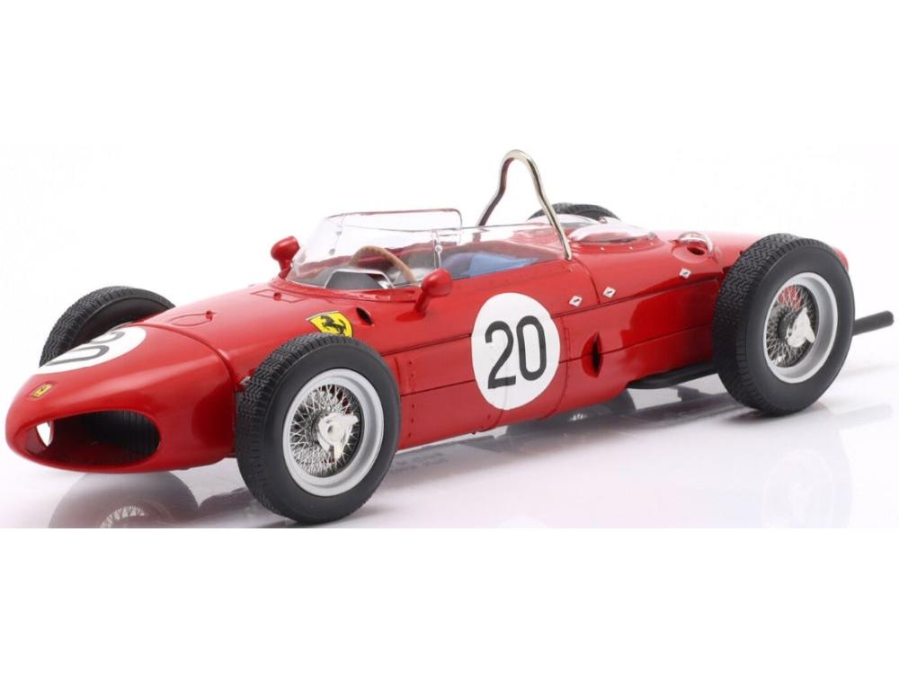 Ferrari 156 Sharknose #20 F1 French GP 1961 Graf Berghe von Trips 1:18 Scale Diecast Car – Werk83-Werk83-Diecast Model Centre