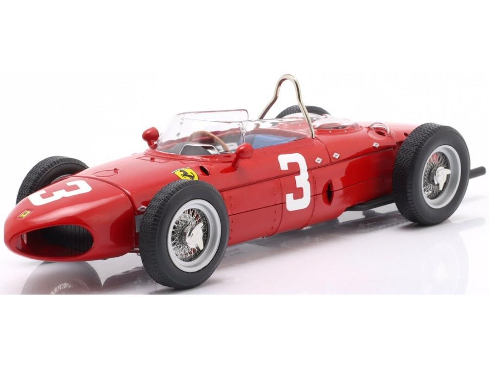 Ferrari 156 Sharknose #3 Winner F1 Dutch GP 1961 Graf Berghe v. Trips 1:18 Scale Diecast Car – Werk83-Werk83-Diecast Model Centre