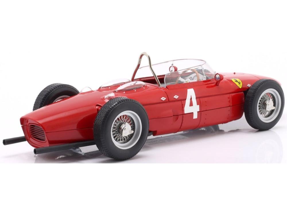 Ferrari 156 Sharknose #4 Winer F1 British GP 1961 Wolfgang Graf Berghe von Trips 1:18 Scale Diecast Car – Werk83-Werk83-Diecast Model Centre