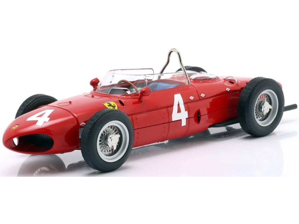 Ferrari 156 Sharknose #4 Winer F1 British GP 1961 Wolfgang Graf Berghe von Trips 1:18 Scale Diecast Car – Werk83-Werk83-Diecast Model Centre