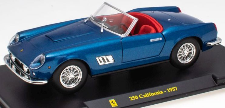 Ferrari 250 California 1957 blue - 1:24 Scale Model Car-Unbranded-Diecast Model Centre