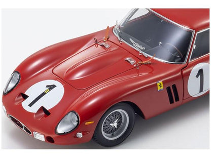 Ferrari 250 GTO 1000Kms Paris 1962 1st OA 3987GT #1 1:18 Scale Kyosho Diecast Model Car-Kyosho-Diecast Model Centre