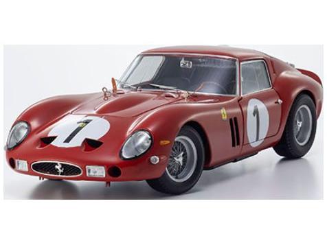 Ferrari 250 GTO 1000Kms Paris 1962 1st OA 3987GT #1 1:18 Scale Kyosho Diecast Model Car-Kyosho-Diecast Model Centre
