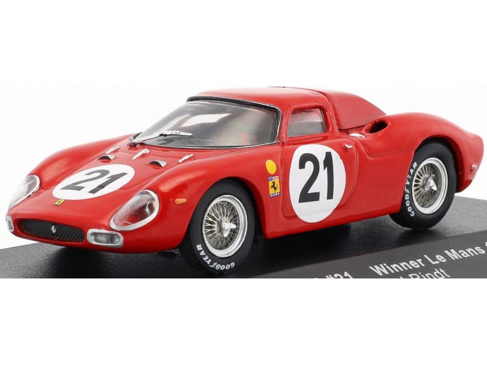 Ferrari 250 LM #21 Sieger 24h Le Mans 1965 Rindt/Gregory/Hugus 1:43 Scale IXO Diecast Model Car-IXO-Diecast Model Centre