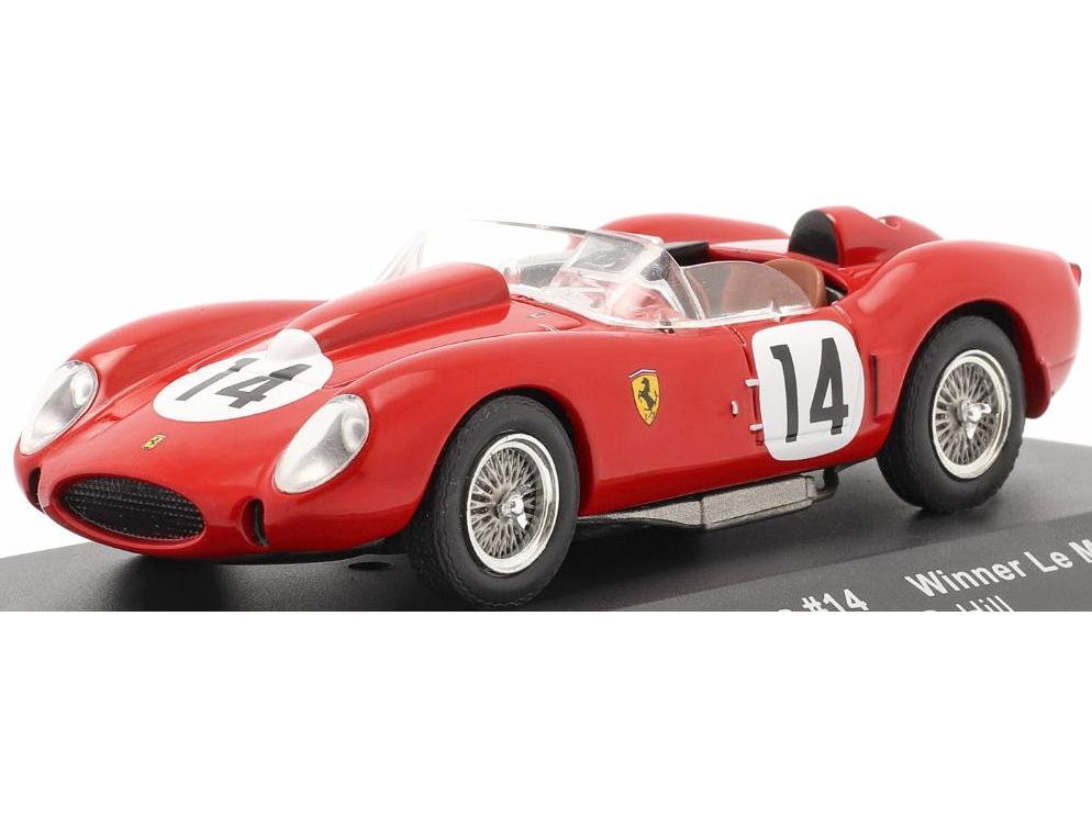 Ferrari 250 Testa Rossa #14 Winner 24h Le Mans 1958 Gendebien/Hill 1:43 Scale IXO Diecast Model Car-IXO-Diecast Model Centre