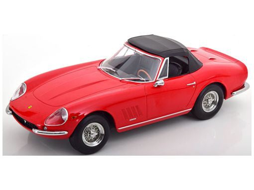 Ferrari 275 GTB4 NART 1967 red - 1:18 Scale Diecast Model Car-KK Scale-Diecast Model Centre