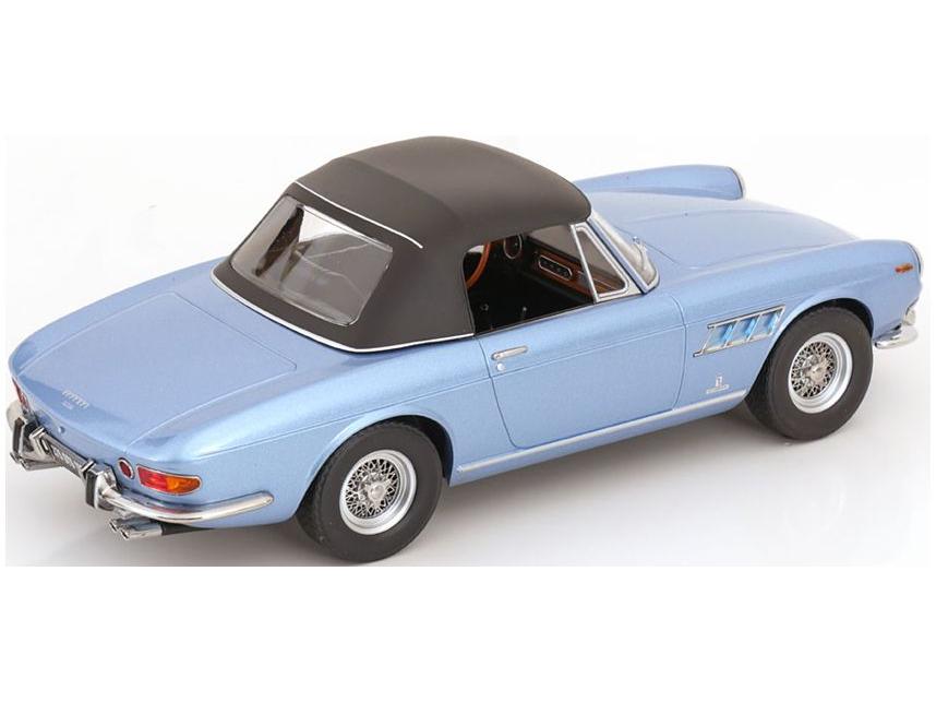 Ferrari 275 GTS Pininfarina Spyder 1964 Light Blue Metallic 1:18 Scale KK Scale Diecast Model Car-KK Scale-Diecast Model Centre