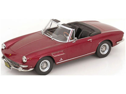 Ferrari 275 GTS Pininfarina Spyder 1964 Steve McQueen Red Metallic 1:18 Scale KK Scale Diecast Model Car-KK Scale-Diecast Model Centre