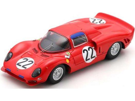 Ferrari 275 P2 24H Le Mans 1965 #22 L. Bandini/G. Biscaldi 1:43 Scale Resin Car – Looksmart-Looksmart-Diecast Model Centre