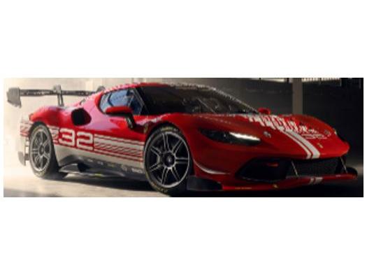 Ferrari 296 Challenge 1:43 Scale Resin Car – Looksmart-Looksmart-Diecast Model Centre