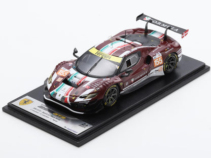 Ferrari 296 GT3 #155 Spirit of Race Le Mans 24H 2024 Laursen/Laursen/Taylor 1:43 Scale Looksmart Resin Model Car