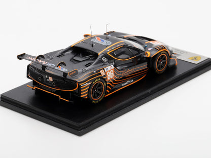 Ferrari 296 GT3 #86 GR Racing Le Mans 24H 2024 Wainwright/Serra/Pera 1:43 Scale Looksmart Resin Model Car