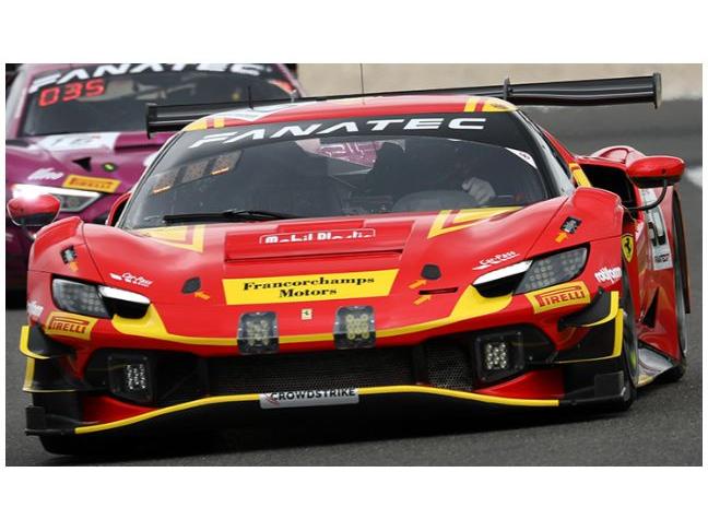 Ferrari 296 GT3 AF Corse-Francorchamps Motors 24H Spa 2023 #50 Piguet/Mann/Varrone 1:43 Scale Resin Car – Looksmart-Looksmart-Diecast Model Centre
