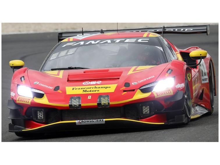Ferrari 296 GT3 AF Corse-Francorchamps Motors 24H Spa 2023 #71 Fuoco/Rigon/Serra 1:43 Scale Resin Car – Looksmart-Looksmart-Diecast Model Centre