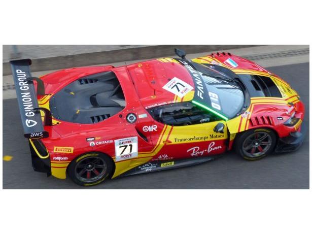 Ferrari 296 GT3 AF Corse Francorchamps Motors 24H Spa 2024 #71 Vidales/Abril/Neubauer 1:43 Scale Resin Car – Looksmart-Looksmart-Diecast Model Centre