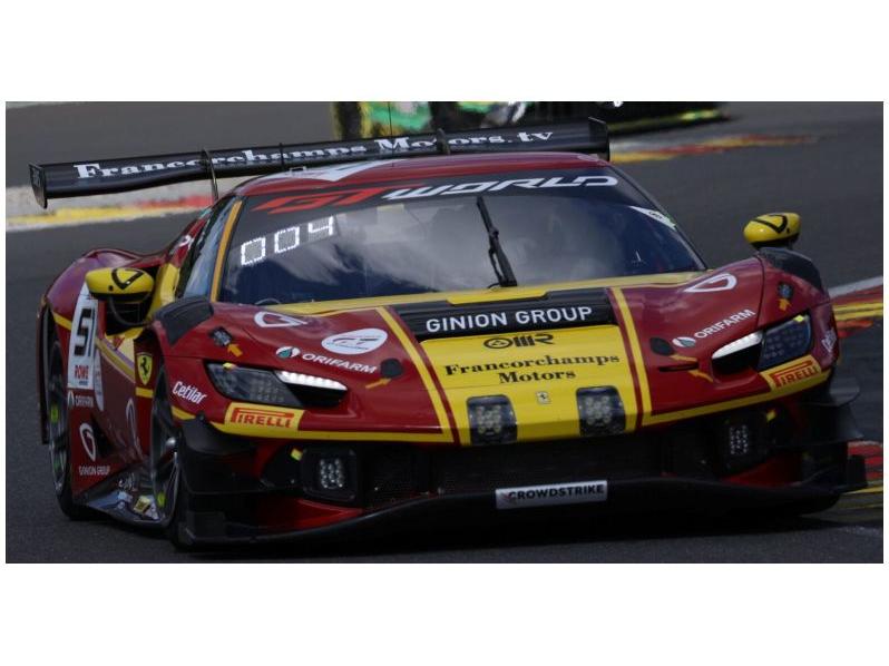 Ferrari 296 GT3 AF Corse Francorchamps Motors 24H Spa 2025 3rd #51 Rovera/Abril/Guidi 1:43 Scale Resin Car – Looksmart-Looksmart-Diecast Model Centre