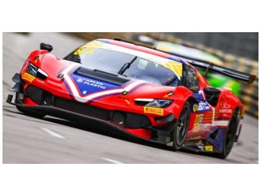 Ferrari 296 GT3 AF Corse SRL Macau GT Cup FIA GT World Cup 2024 #83 Antonio Fuoco 1:43 Scale Resin Car – Looksmart-Looksmart-Diecast Model Centre