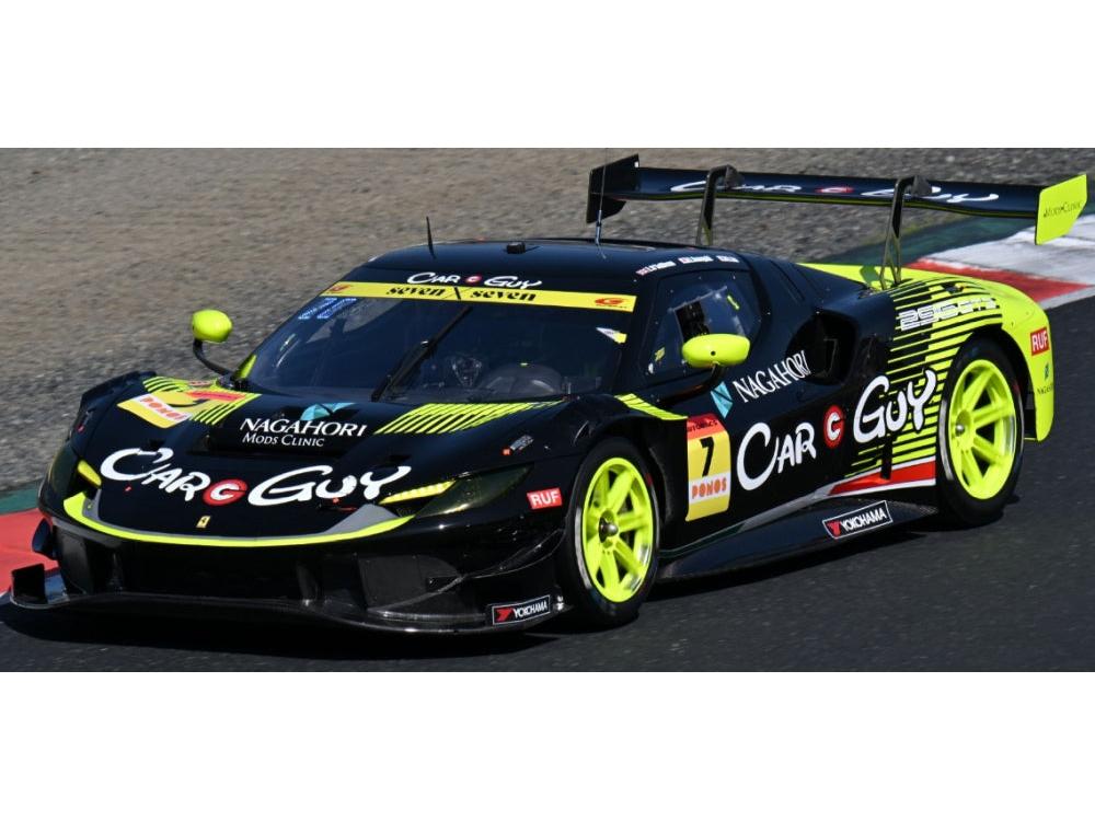 Ferrari 296 GT3 Carguy MKS Racing GT300 Super GT 2026 #7 O'Sullivan/Umegaki/Ito/Kimu 1:43 Scale Resin Car – Looksmart-Looksmart-Diecast Model Centre