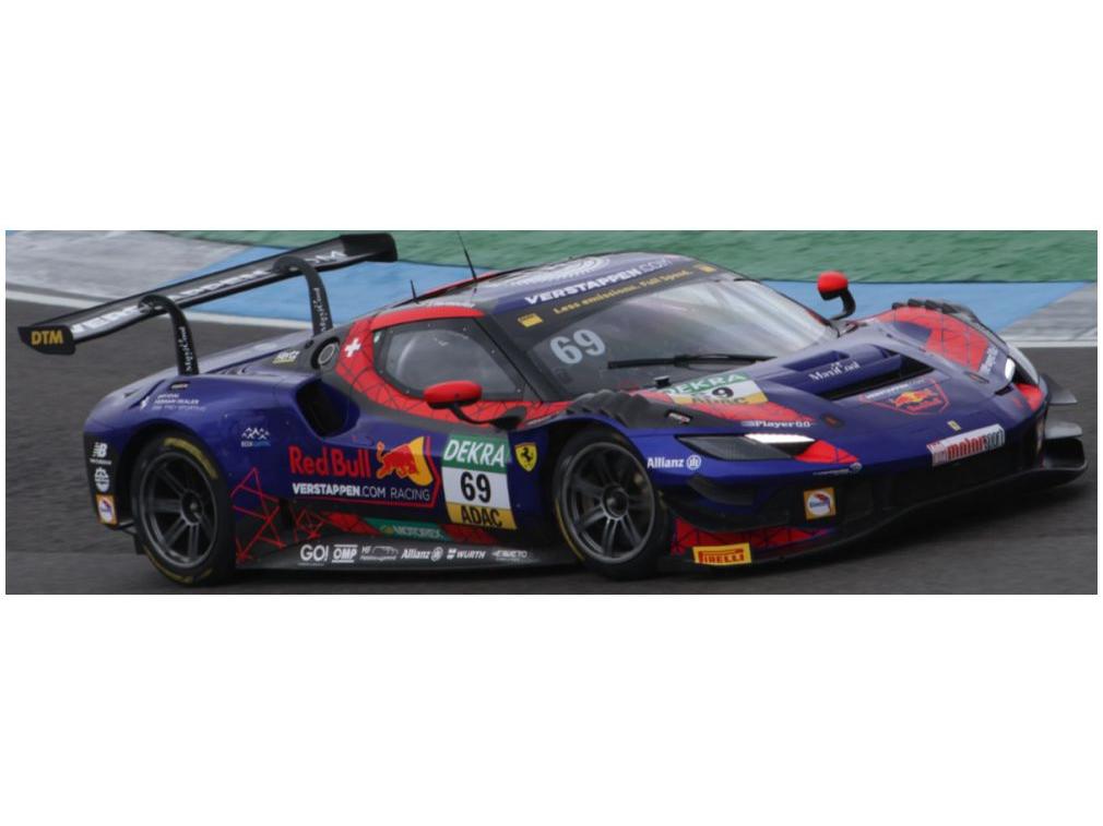 Ferrari 296 GT3 Emil Frey Racing DTM 2023 #69 Thierry Vermeulen 1:43 Scale Resin Car – Looksmart-Looksmart-Diecast Model Centre
