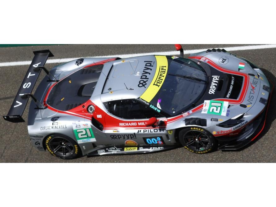 Ferrari 296 GT3 Evo #21 Vista AF Corse Le Mans 24H 2026 Heriau/Mann/Rovera 1:18 Scale Resin Car – Looksmart-Looksmart-Diecast Model Centre