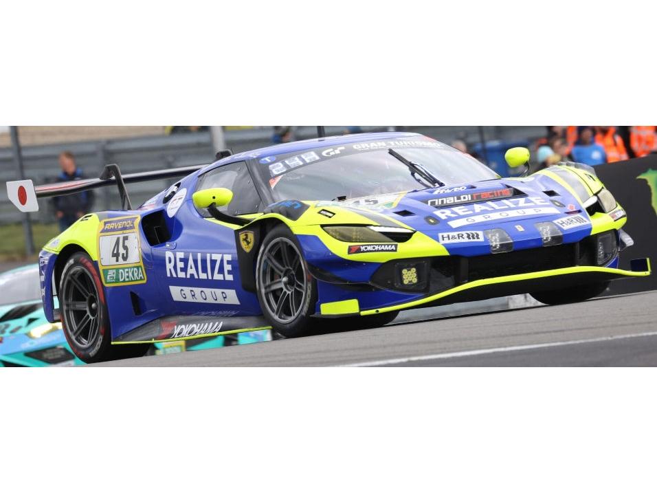 Ferrari 296 GT3 Evo26 Realize Kondo w/Rinaldi 24H Nurburgring 2026 #45 Perel/Marsch 1:43 Scale Resin Car – Looksmart-Looksmart-Diecast Model Centre