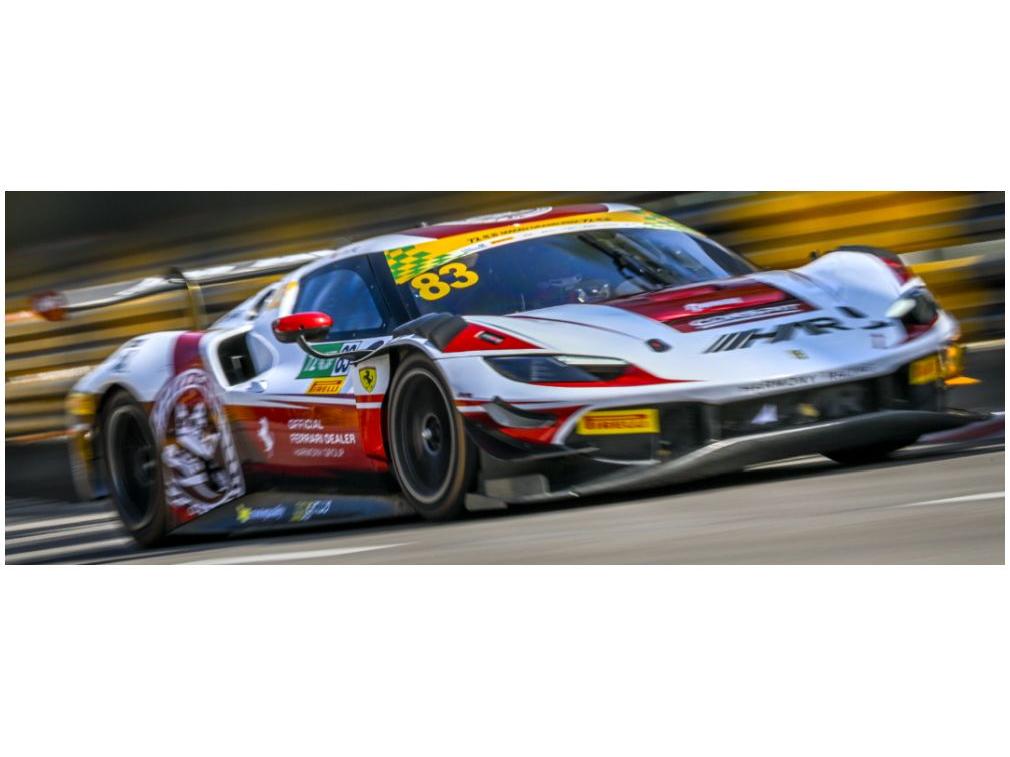 Ferrari 296 GT3 Harmony Racing Macau GT Cup FIA GT World Cup 2025 #83 Ye Yifei 1:43 Scale Resin Car – Looksmart-Looksmart-Diecast Model Centre