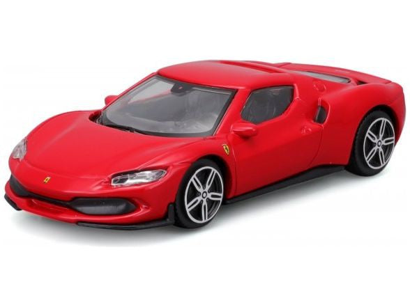 Ferrari 296 GTB red - 1:43 Scale Diecast Toy Car-Bburago-Diecast Model Centre