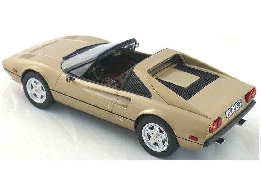 Ferrari 308 GTS Quattrovalvole Oro Chiaro 1:18 Scale Diecast Car – Norev-Norev-Diecast Model Centre