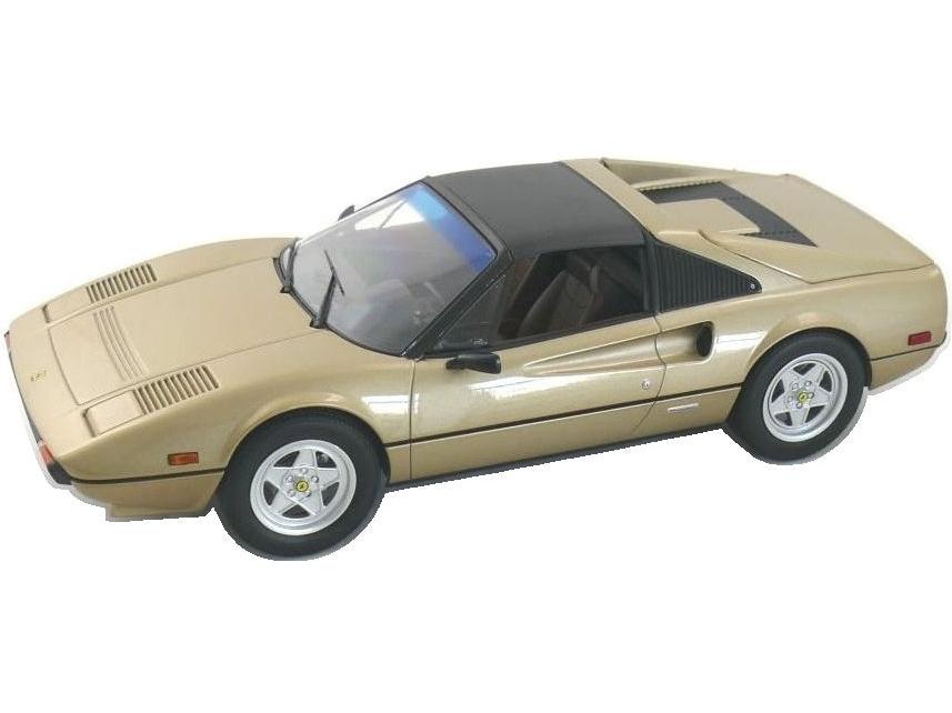 Ferrari 308 GTS Quattrovalvole Oro Chiaro 1:18 Scale Diecast Car – Norev-Norev-Diecast Model Centre