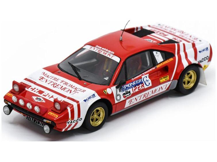 Ferrari 308 Gr 4 4 Regioni Rally 1981 Winner #6 J.C Andruet/E. Denise 1:43 Scale Resin Car – Looksmart-Looksmart-Diecast Model Centre