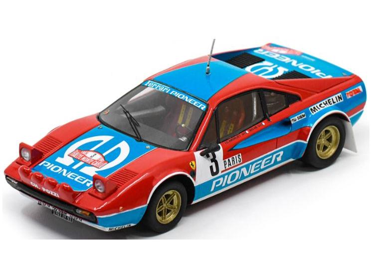 Ferrari 308 Gr 4 Monte Carlo Rally 1982 #3 J.C Andruet 'Biche' 1:43 Scale Resin Car – Looksmart-Looksmart-Diecast Model Centre