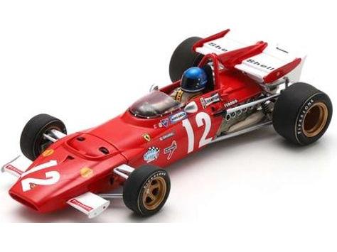 Ferrari 312B F1 Austrian GP 1970 Winner #12 Jacky Ickx 1:43 Scale Resin Car – Looksmart-Looksmart-Diecast Model Centre