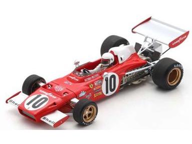 Ferrari 312B2 F1 Brazilian GP 1973 4th #10 Arturo Merzario 1:43 Scale Resin Car – Looksmart-Looksmart-Diecast Model Centre