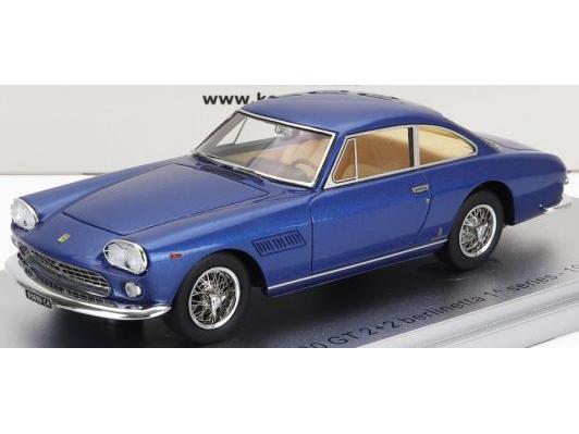 Ferrari 330 GT 2 + 2 Berlinetta 1 Series 1964 Blue 1:43 Scale Kess Resin Model-Kess-Diecast Model Centre
