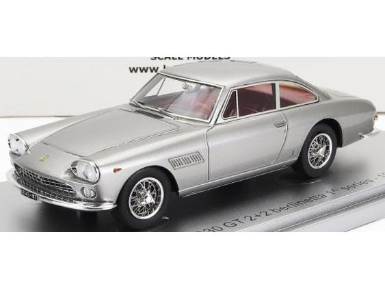 Ferrari 330 GT 2 + 2 Berlinetta 1 Series 1964 Silver 1:43 Scale Kess Resin Model-Kess-Diecast Model Centre