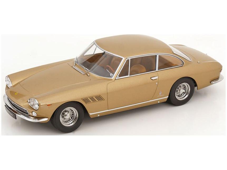 Ferrari 330 GT 2+2 1964 Gold Metallic 1:18 Scale KK Scale Diecast Model Car-KK Scale-Diecast Model Centre