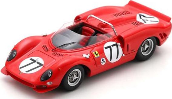 Ferrari 330 P2 #77 2000km Daytona 1965 J. Surtees/P. Rodriguez 1:43 Scale Looksmart Resin Model Car-Looksmart-Diecast Model Centre