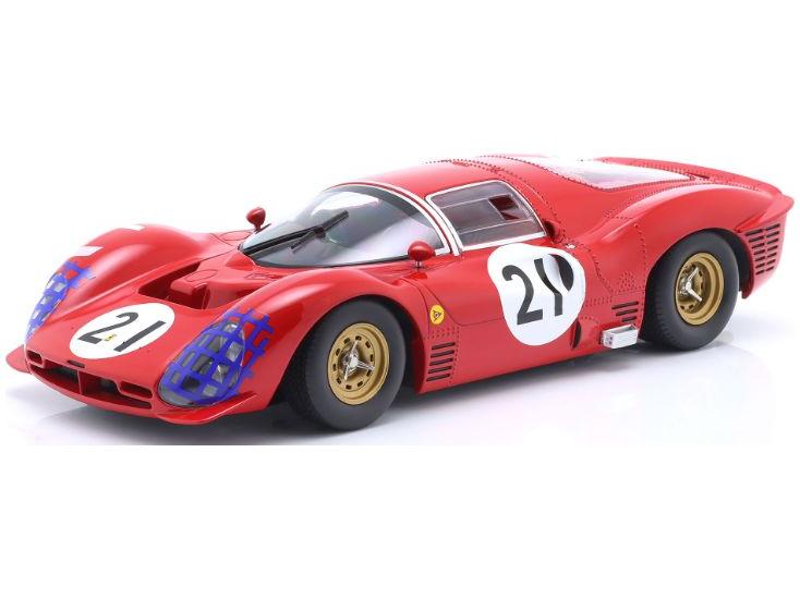 Ferrari 330 P3 Coupe #21 24H Le Mans 1966 Bandini/Guichet 1:18 Scale Werk83 Diecast Model Car-Werk83-Diecast Model Centre