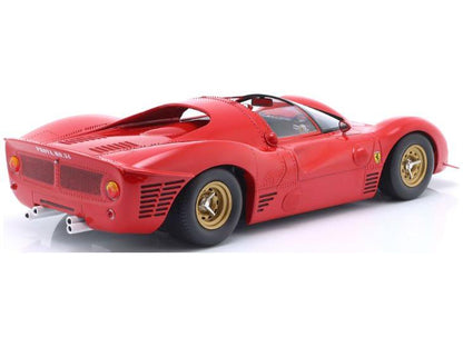 Ferrari 330 P3 Spider Plain Body Version Red 1966 1:18 Scale Werk83 Diecast Model Car-Werk83-Diecast Model Centre