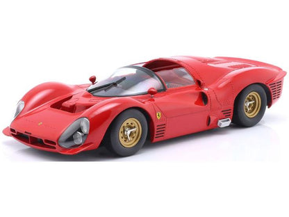 Ferrari 330 P3 Spider Plain Body Version Red 1966 1:18 Scale Werk83 Diecast Model Car-Werk83-Diecast Model Centre