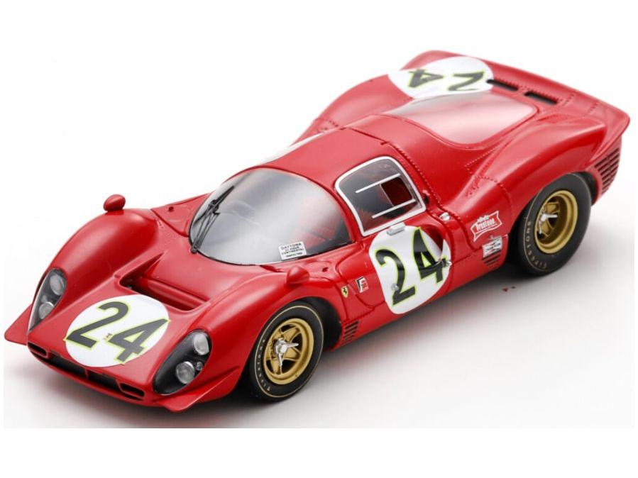 Ferrari 330 P4 #24 2nd Daytona 24H 1967 M. Parkes/L. Scarfiotti 1:43 Scale Looksmart Resin Replica-Looksmart-Diecast Model Centre