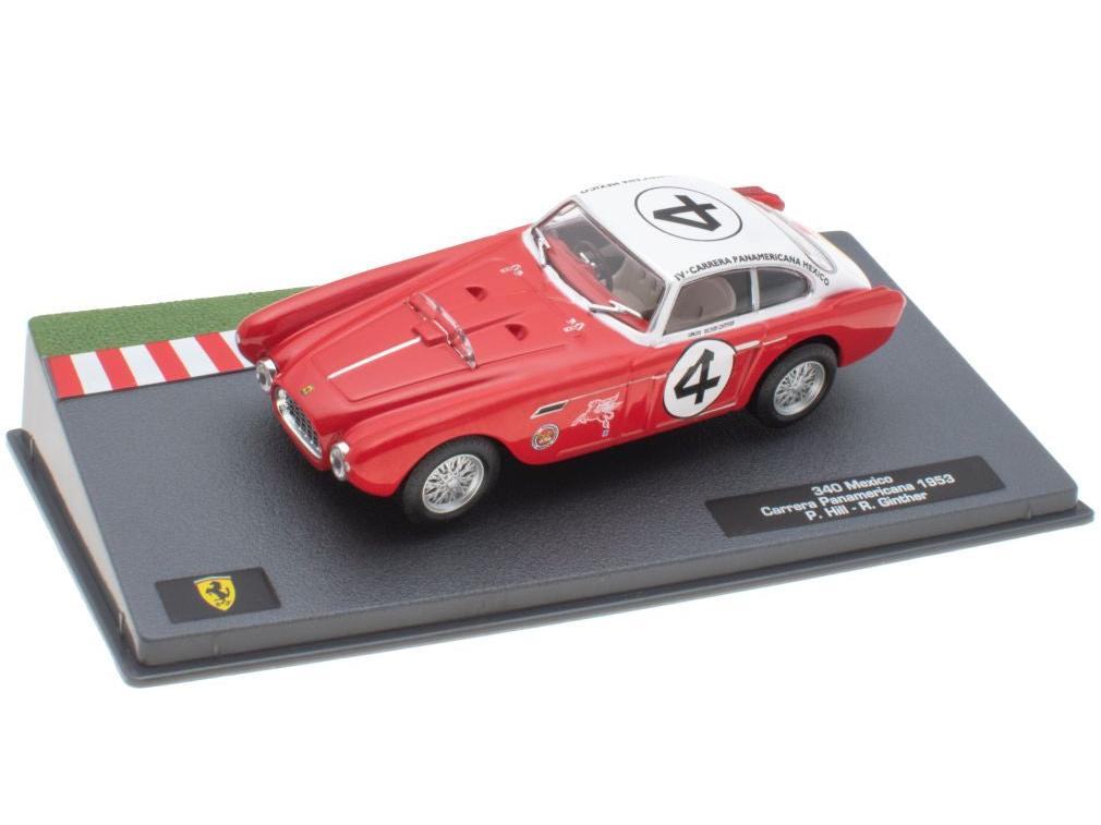 Ferrari 340 Mexico Carrera Panamericana 1:43 Scale Diecast Model-Unbranded-Diecast Model Centre