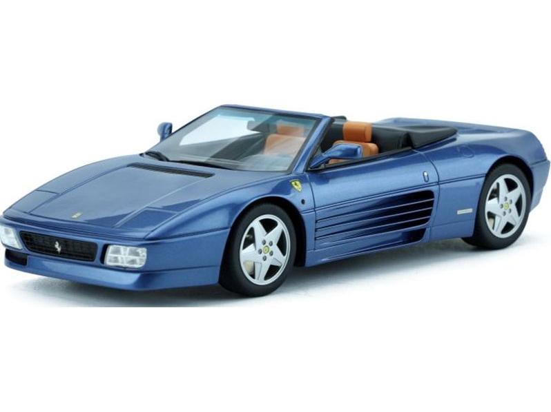 Ferrari 348 Spider Tour de France Blue 1994 1:18 Scale GT Spirit Resin Model Car-GT Spirit-Diecast Model Centre