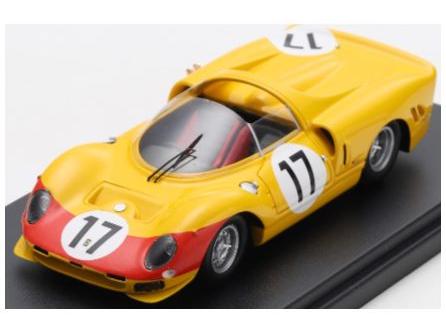 Ferrari 365 P2 24H Le Mans 1966 #17 Beurlys Pierre Dumay 1:43 Scale Resin Car – Looksmart-Looksmart-Diecast Model Centre