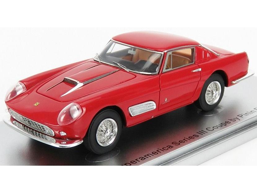 Ferrari 410 Superamerica - Dark Red Series III Coupe by Pininfarina 1958 1:43 Scale Kess Resin Model-Kess-Diecast Model Centre