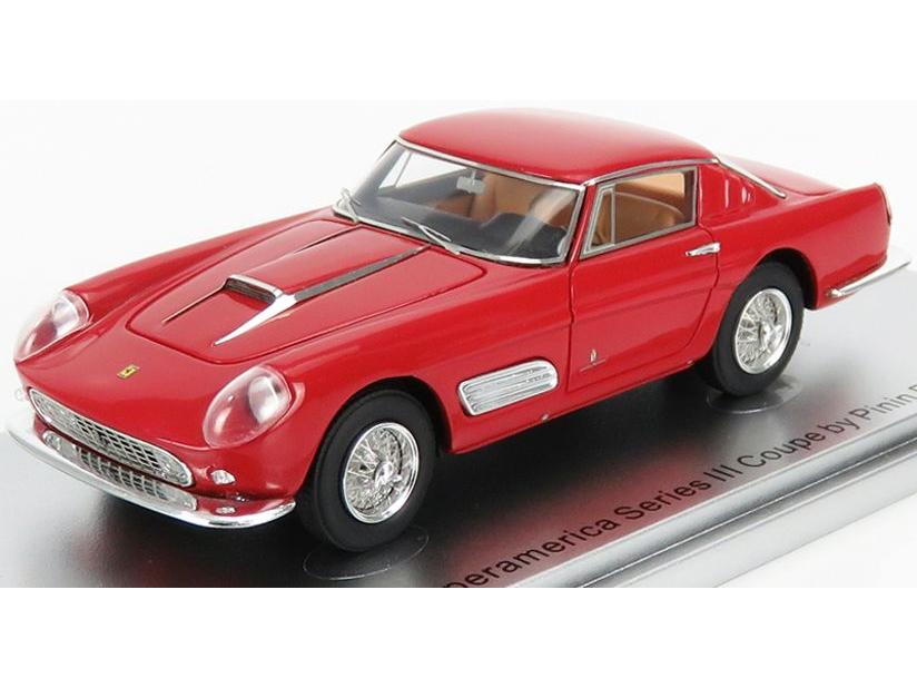 Ferrari 410 Superamerica - Red Series III Coupe by Pininfarina 1958 1:43 Scale Kess Resin Model-Kess-Diecast Model Centre