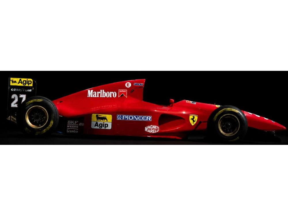 Ferrari 412 T1 #27 5th F1 Monaco GP 1994 Jean Alesi w/Driver 1:18 Scale Resin Car – GP Replicas-GP Replicas-Diecast Model Centre