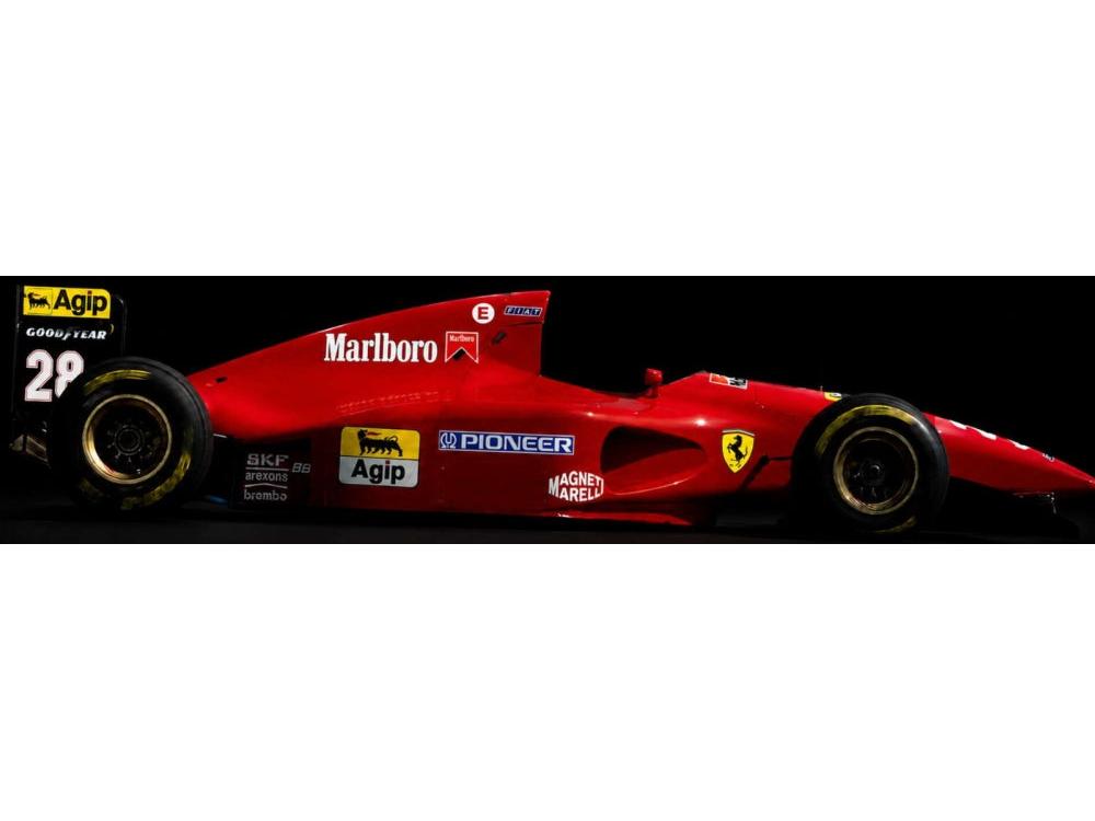 Ferrari 412 T1 #28 3rd F1 Monaco GP 1994 Gerhard Berger w/Driver 1:18 Scale Resin Car – GP Replicas-GP Replicas-Diecast Model Centre