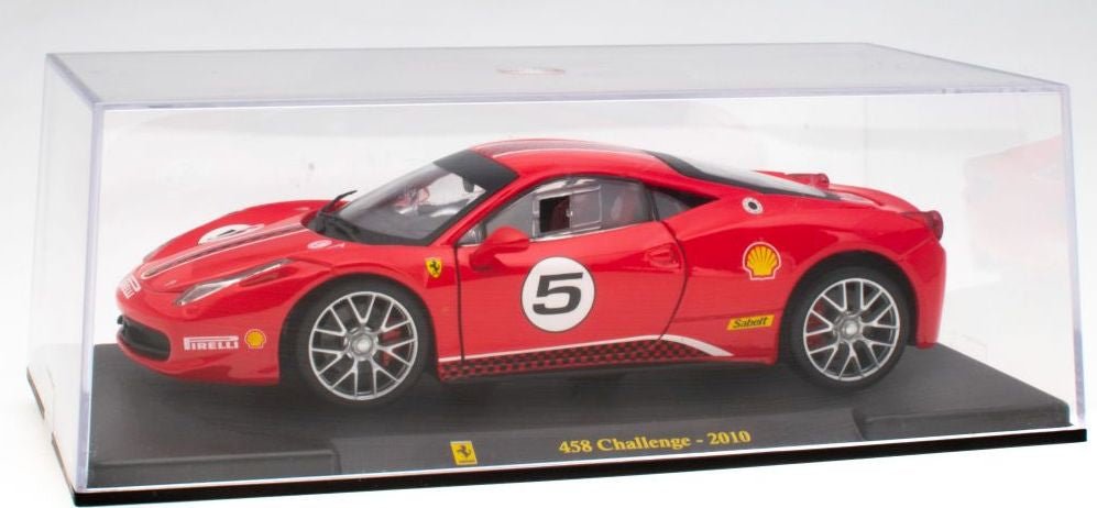 Ferrari 458 Challenge 2010 red - 1:24 Scale Model Car-Unbranded-Diecast Model Centre