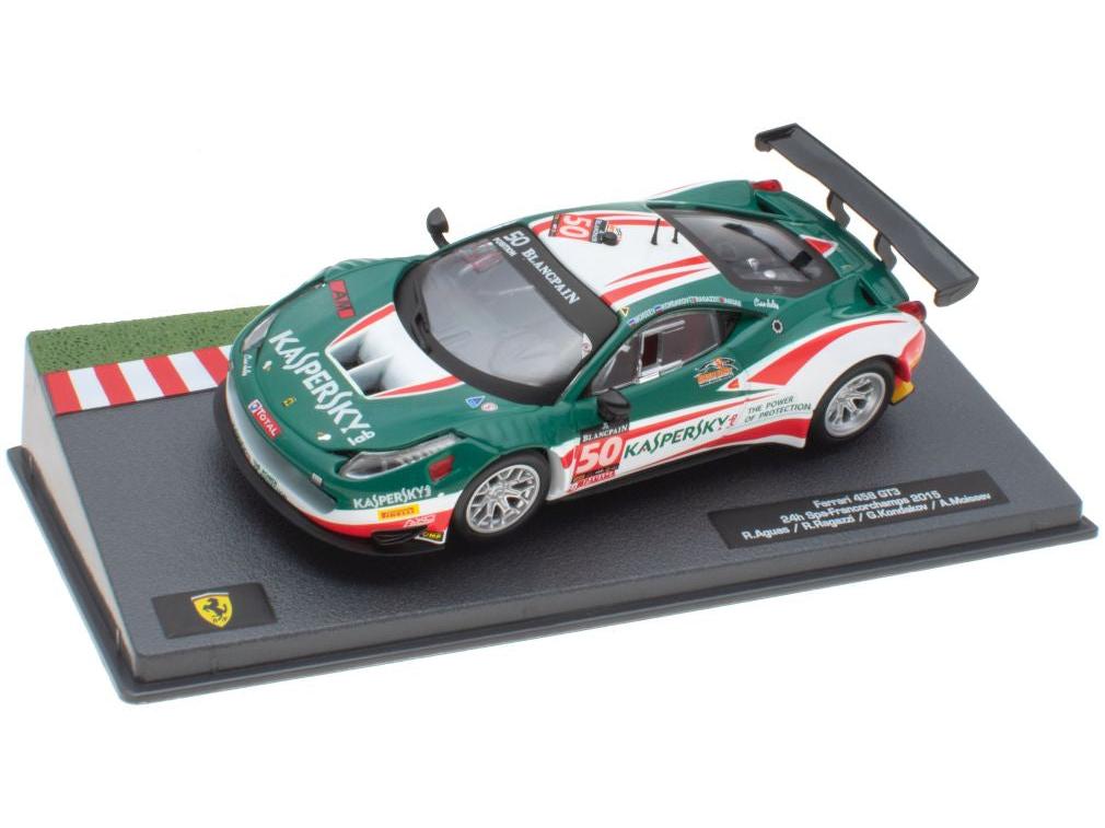 Ferrari 458 GT3 24H Spa-Francorchamps 1:43 Scale Diecast Model-Unbranded-Diecast Model Centre
